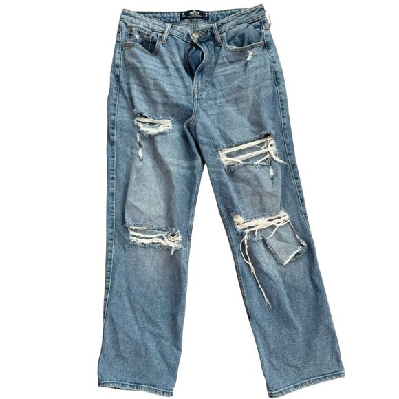 Hollister High-Rise Straight Jeans - Picture 3 of 7